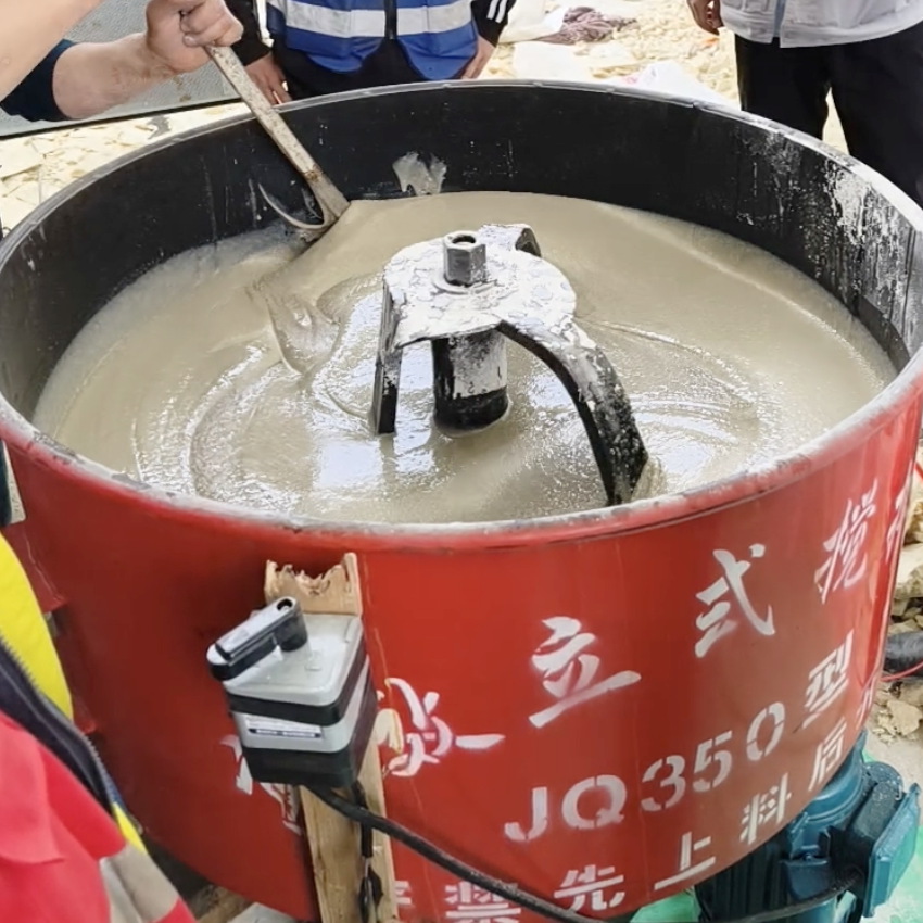 珠山汽轮机余热压缩机导热油设备底座耐高温环氧树脂灌浆料